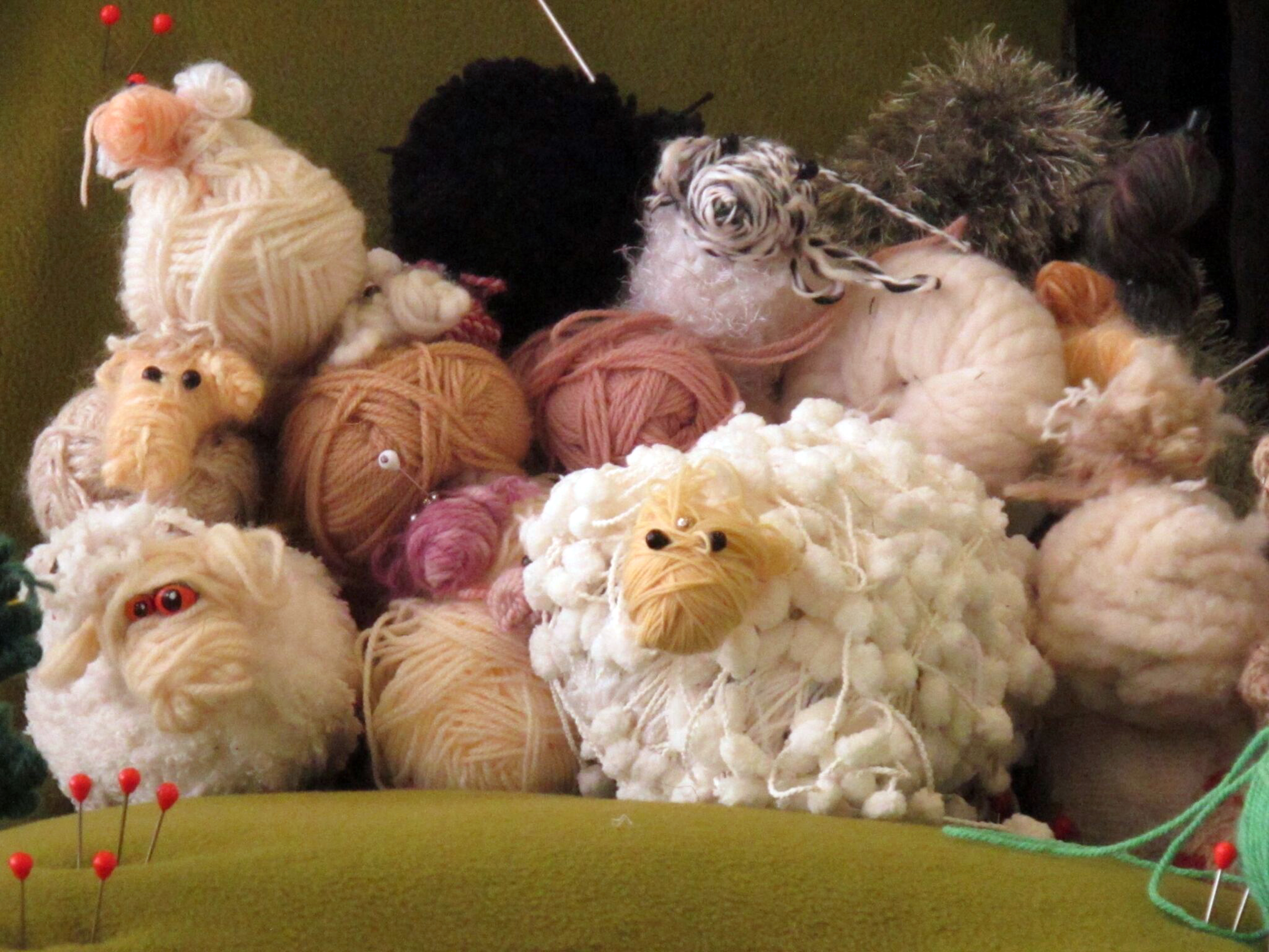 marionnettes moutons