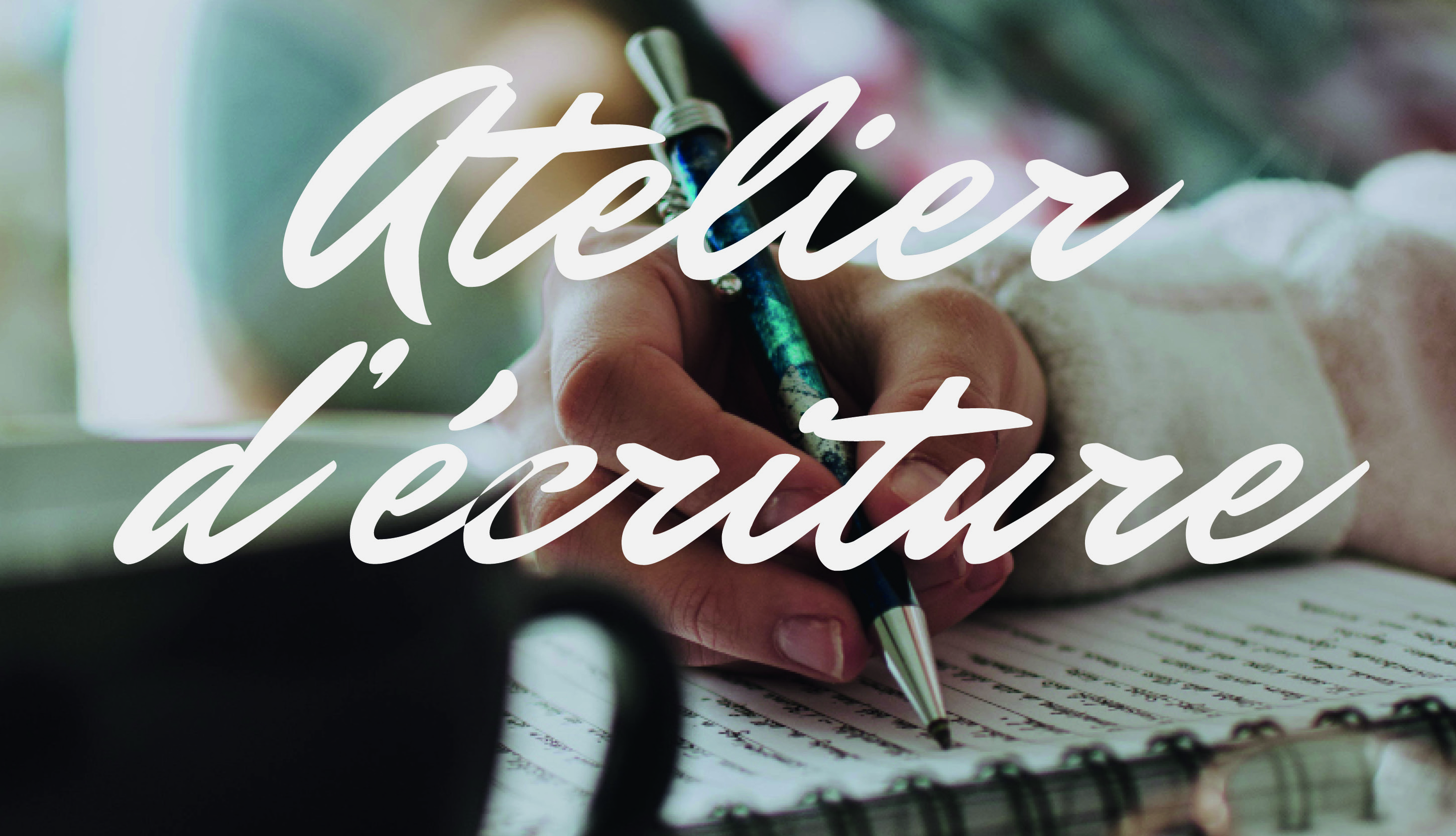atelier d'écriture 